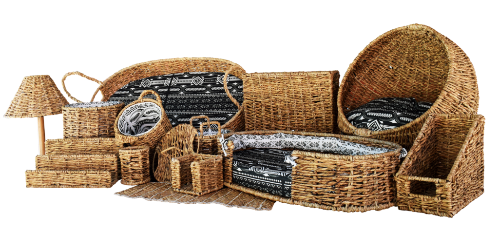 A sample of some Thekga woven products (Picture: Supplied)