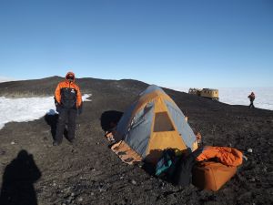 Professor Thulani Makhalanyane in Antarctica